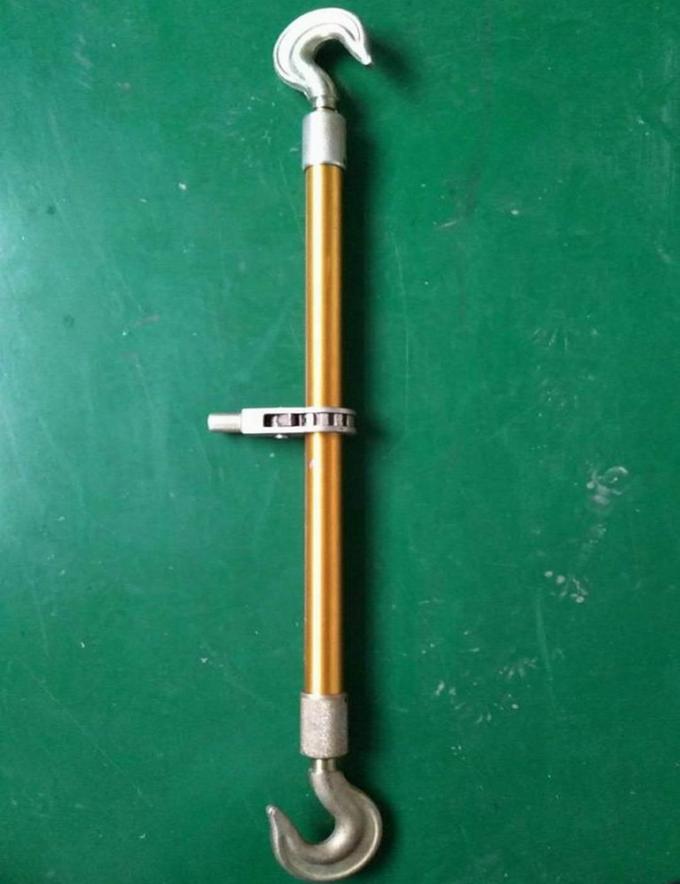 Công cụ truyền tải nhẹ Công cụ hợp kim nhôm tiêu chuẩn Turnbuckle với móc đôi